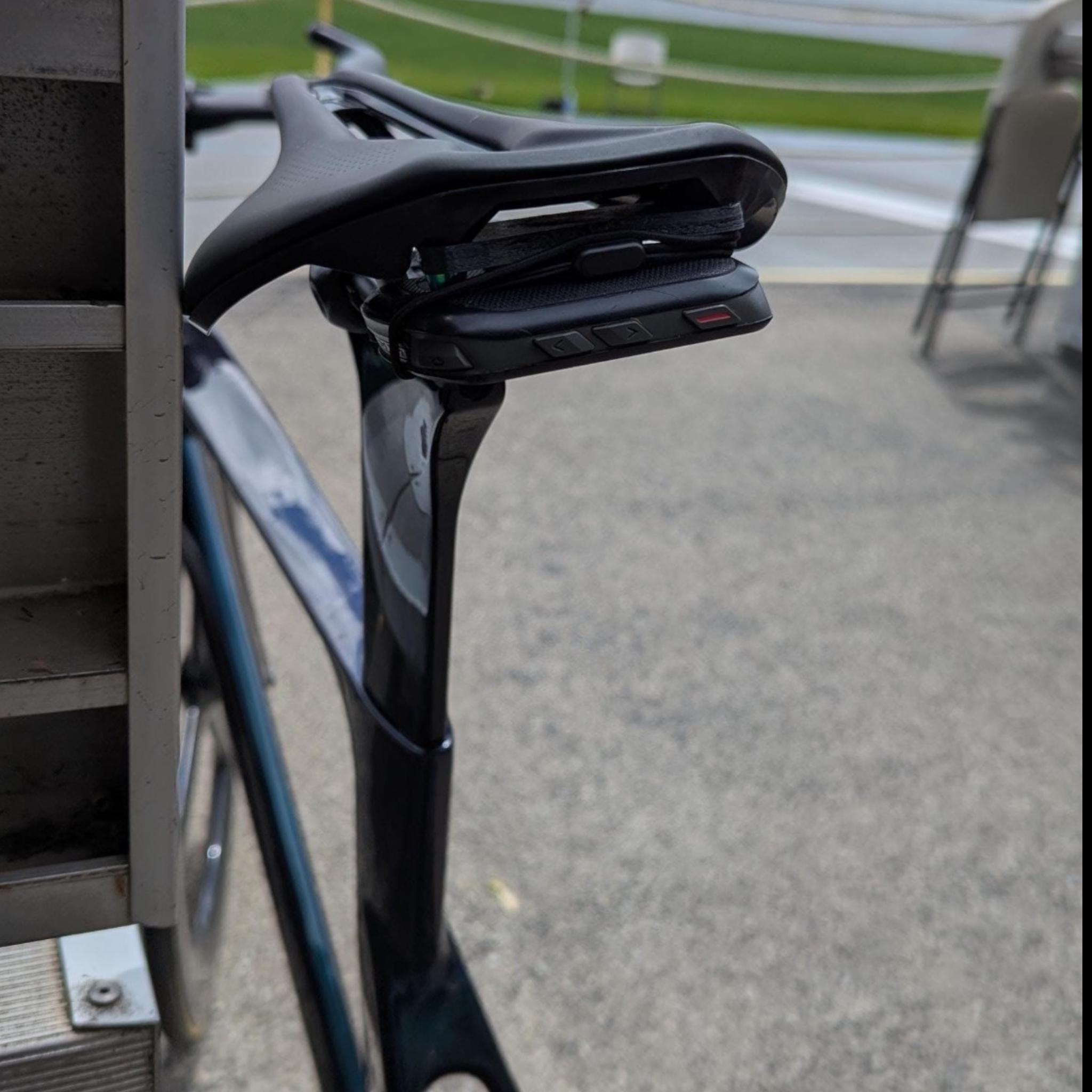 Under-Saddle Garmin Mount for Specialized SWAT Saddles: Aero Track Bike GPS Holder product image 4