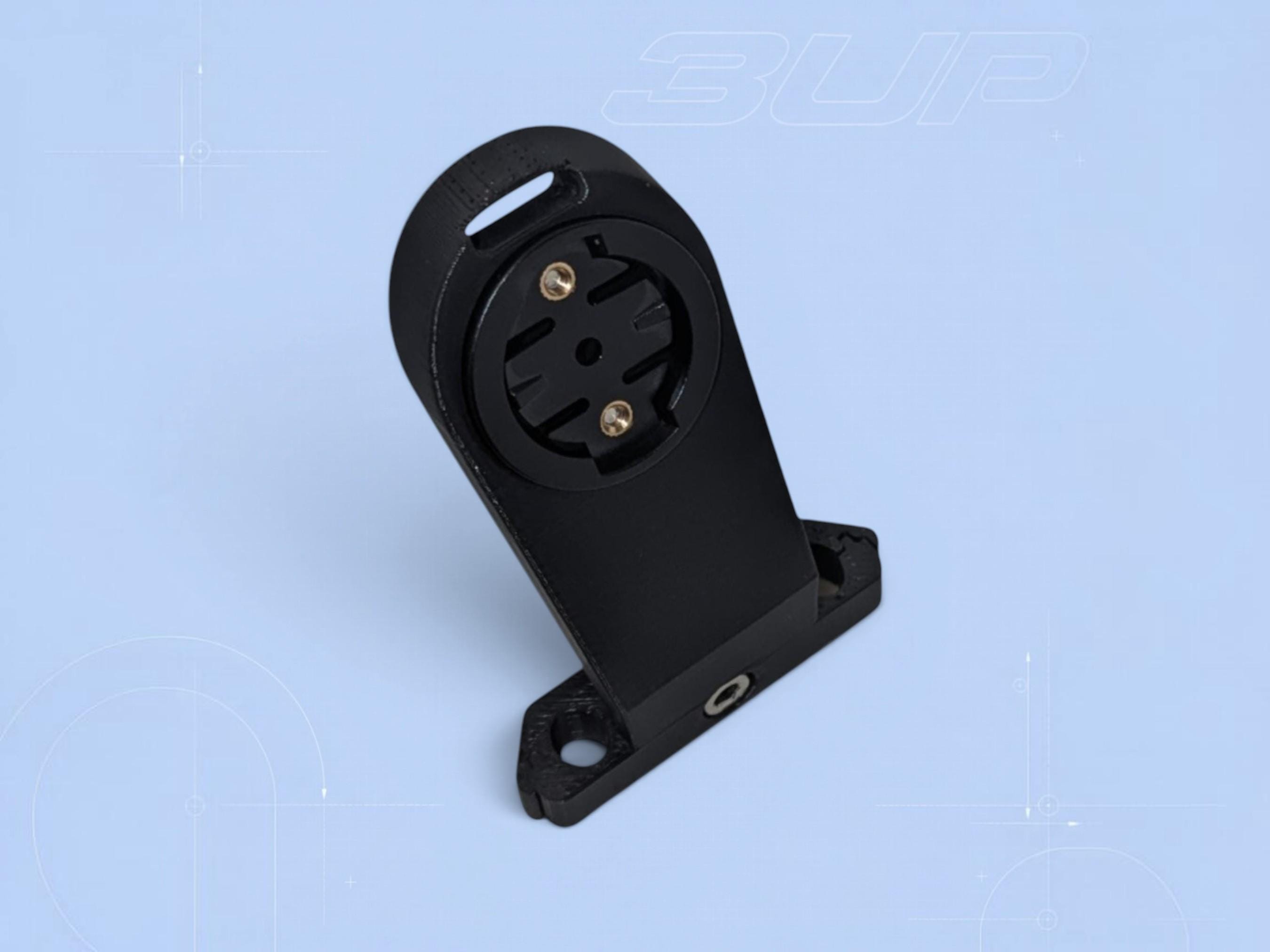 Under Saddle Bike Computer Mount for Garmin & Wahoo | Aero Track TT Triathlon Cycling Mount product image 6